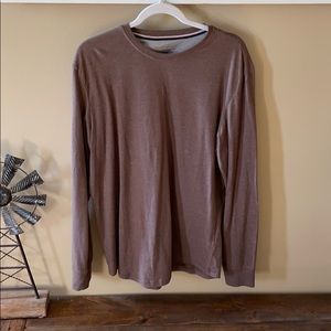 Men’s Long Sleeve Brown Shirt
